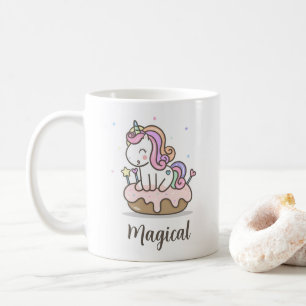 Rainbow Unicorn Cake Mug de café magique
