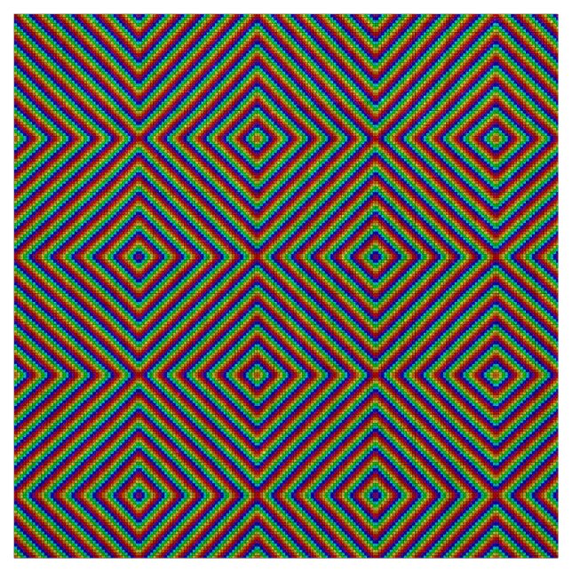 Rainbow X - Tissu de lin naturel (Échantillon)