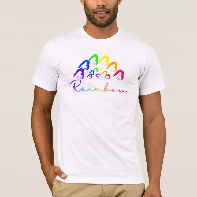 RainbowHearts T-shirt (Devant)