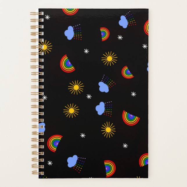 Rainbows et Pluie Planner (Devant)