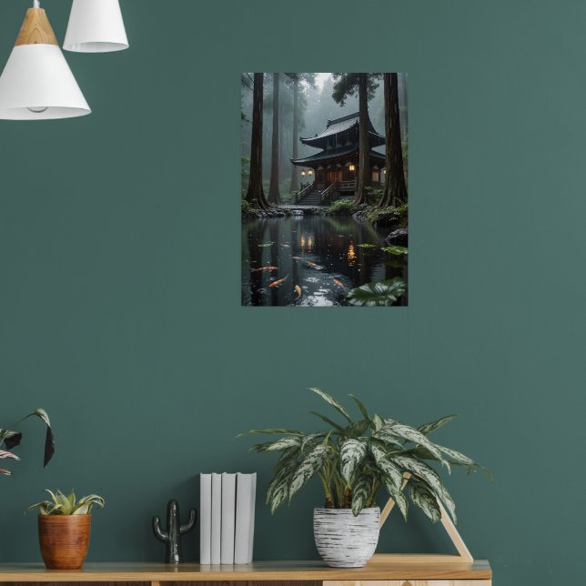 Rainfall Reverie - Poster du Temple caché (Salon 1)