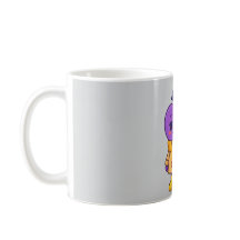 "Rainy Day Purple Heart - mignonne Mug de dessin a