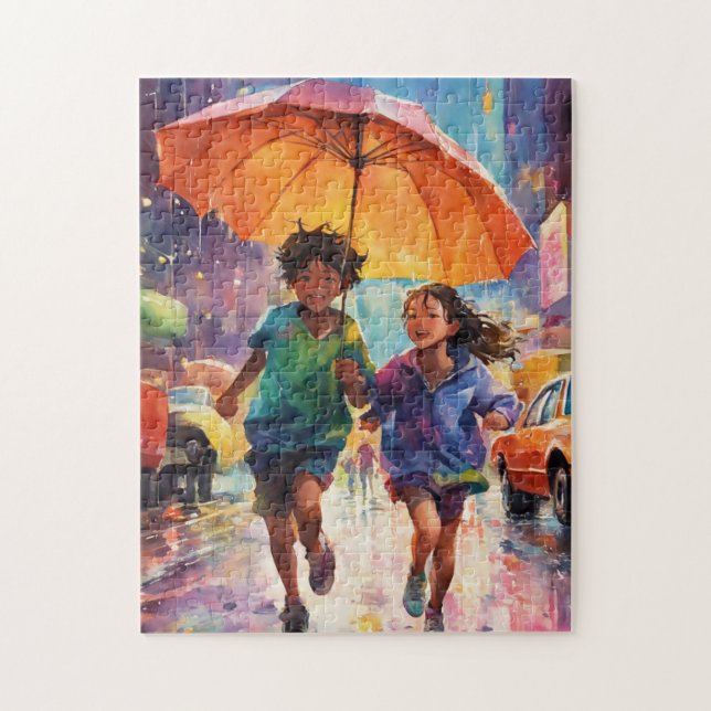 Rainy Rendezvous : Puzzle Adventure (Vertical)