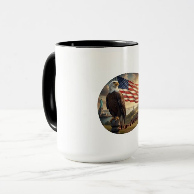 Raise a Mug to 250 Years of Liberty. (Devant gauche)