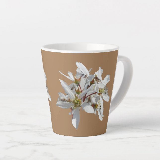Raisin Blossom Cust. Mug en latte Brown (Angle droit)