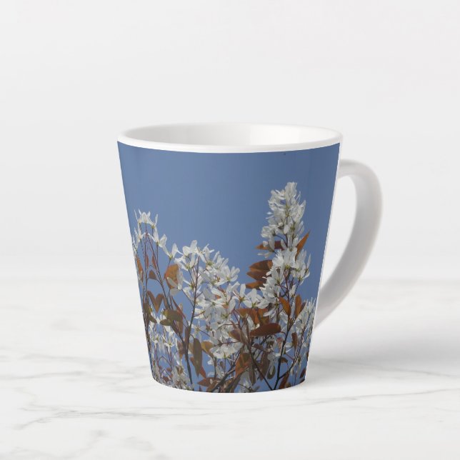 Raisin Blossom Latte Mug (Angle droit)