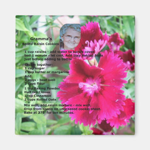 Raisin Cookie Recette Magnet