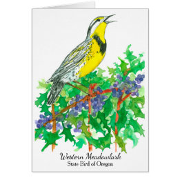 Raisin de l'Oregon de l'Oregon de Meadowlark occid