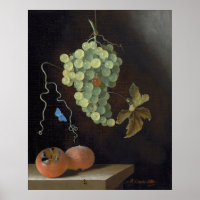 Raisins - Adriaen van Ostade Poster d'art
