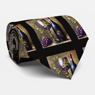 Raisins de vin Toscane Vintage Vins Cravate