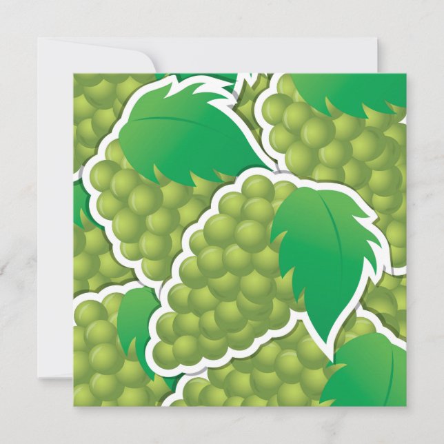 Raisins verts funky (Devant)