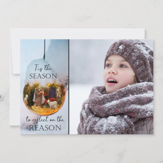 Raison de la Nativité de la saison - une ou deux p (Devant)