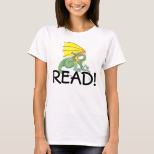 Raisons de lire le T-shirt de dames de dragon