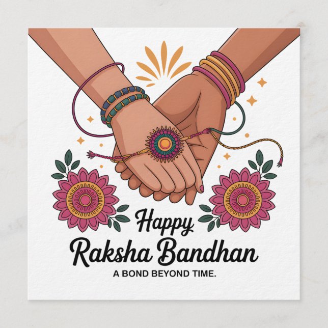 raksha bandhan Invitation (Devant)