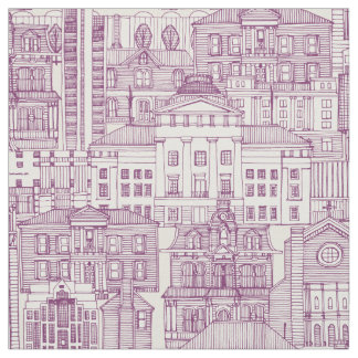 Raleigh NC toile violet tissu