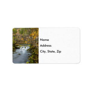 Ralentir Les Étiquettes de adresse De L'Allée