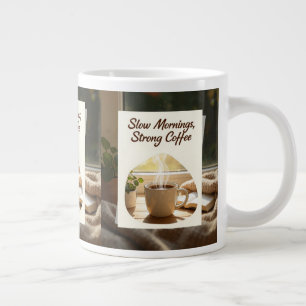 Ralentir les matinées Café fort Mug de café cosy