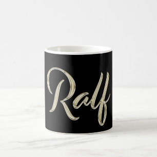 Ralf Name whitegold Tasse Teetasse
