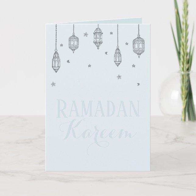 Ramadan Kareem Carte de voeux, carte cadeau (Devant)