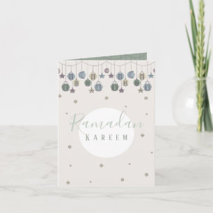 Ramadan Kareem Carte de voeux, carte cadeau