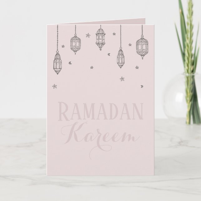 Ramadan Kareem Carte de voeux, carte cadeau (Devant)