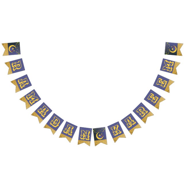 Ramadan Kareem Décor Bannière Drapeaux de Bunting (Tout)