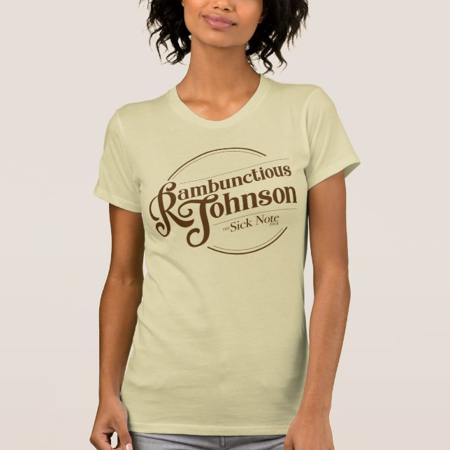 Rambunctly Johnson Sick Note Tour TShirt (Devant)