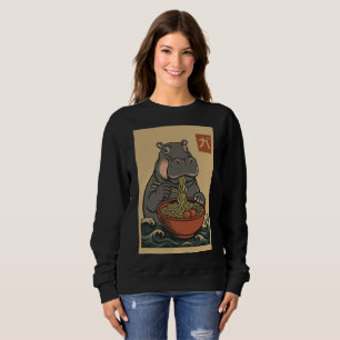 Ramen Nourriture des nouilles : Hippo sweatshirt f