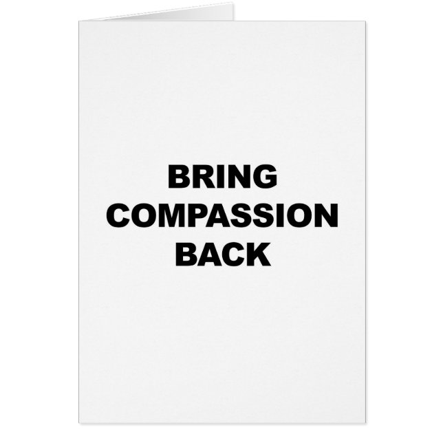 Ramener la compassion (Devant)