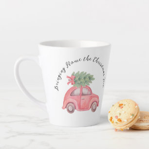 Ramener l'arbre de Noël, Mug Latte