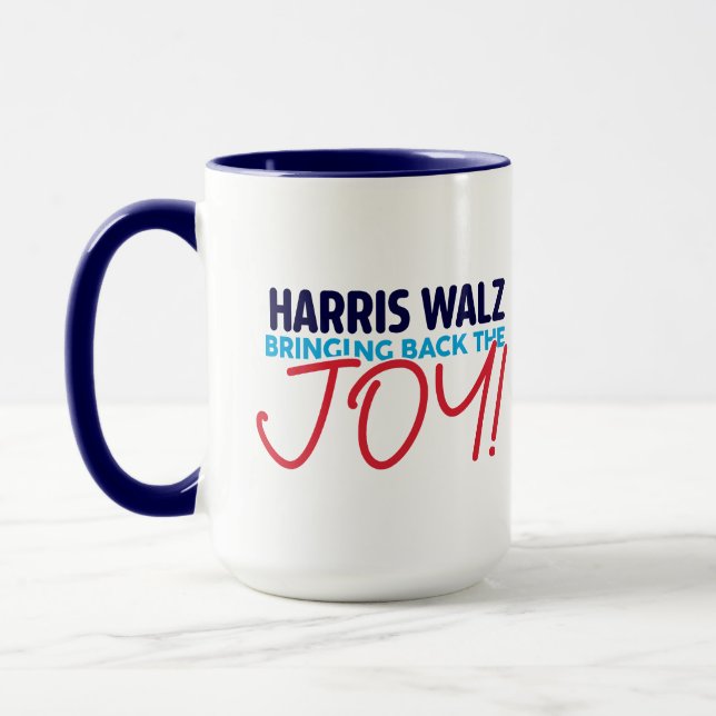 Ramenez le Joy Harris Walz 15 oz Mug (Gauche)