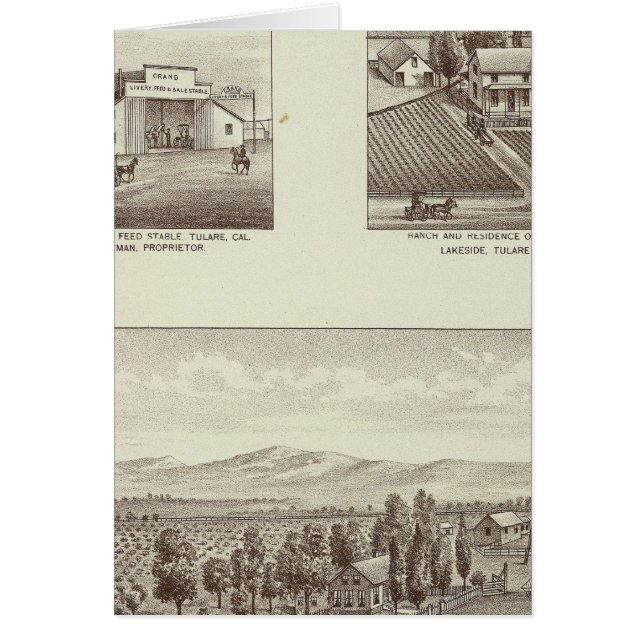 ranch Hunsaker, Woodville (Devant)