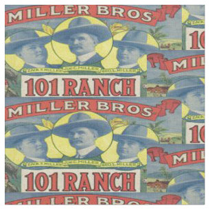 Ranch occidental de Miller Bros 101 de tissu