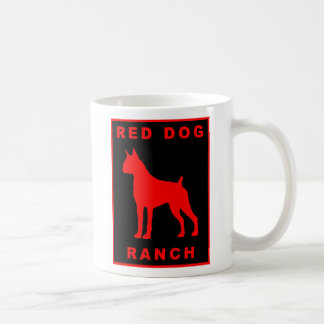 Ranch rouge de chien - tasse