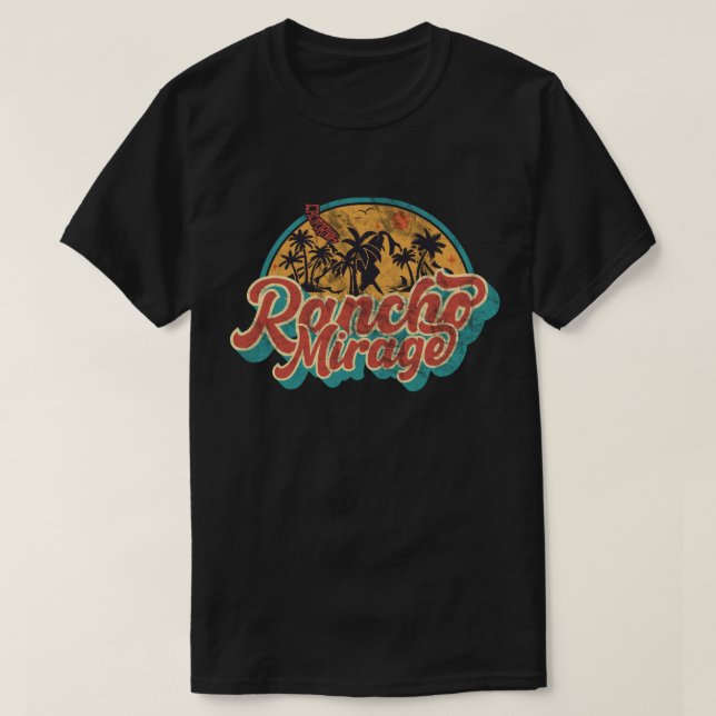 Rancho Mirage, T-Shirt Californie (Design devant)