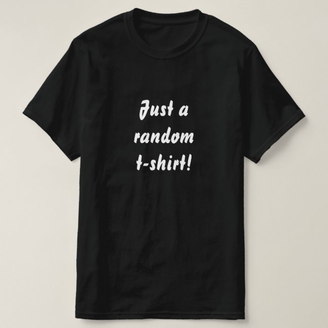 Random T-Shirt (Design devant)