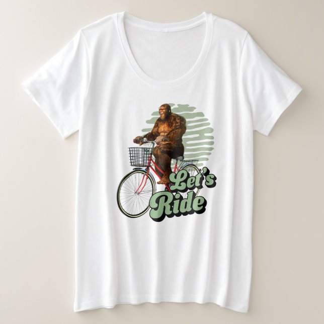 Randonnée à vélo dans la forêt de Sasquatch (Design devant)
