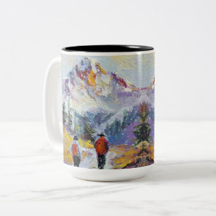 Randonnée - Colorado Mountains Peinture - Mugs & T