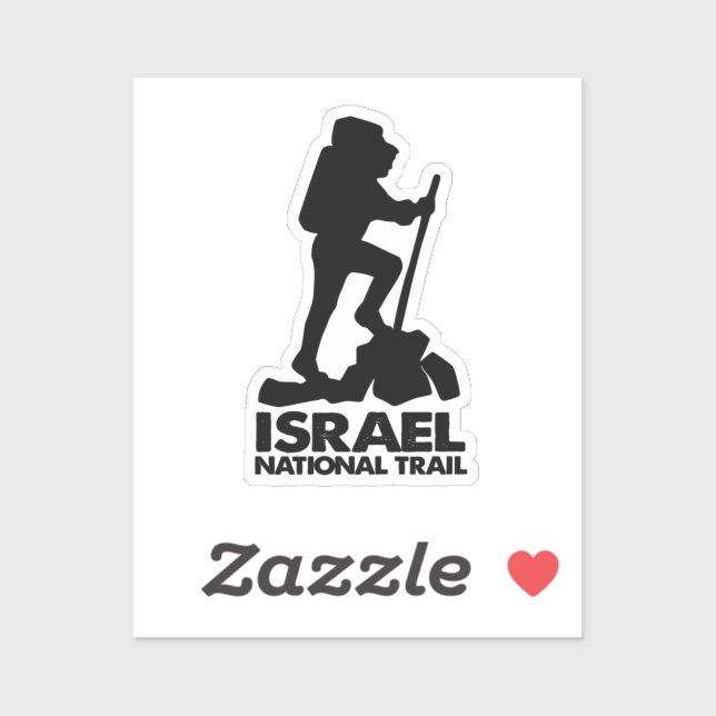 Randonnée - Israel National Trail - Sticker (Feuille)