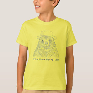 Randonnée Plus Inquiète / T-shirt Ours Souriant
