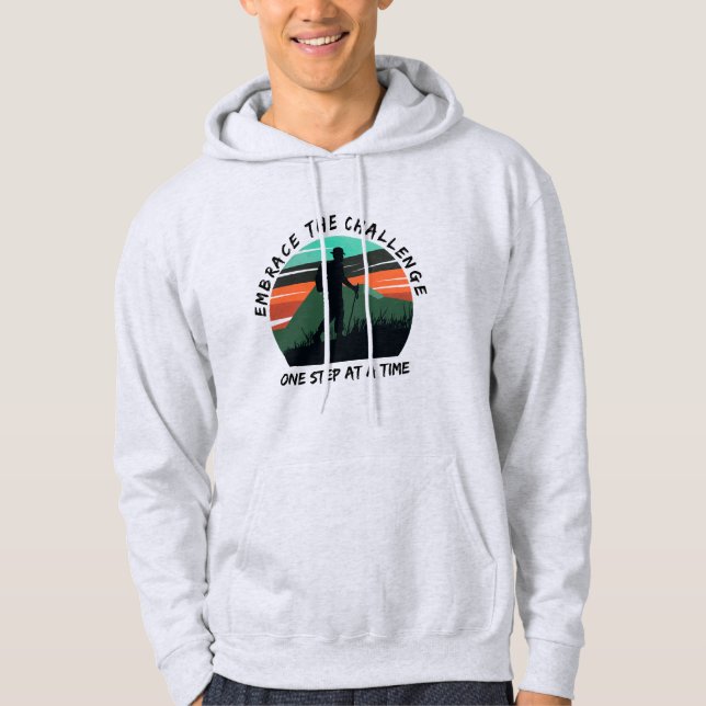 Randonnée Relever le défi Sweat - shirt à capuche  (Devant)