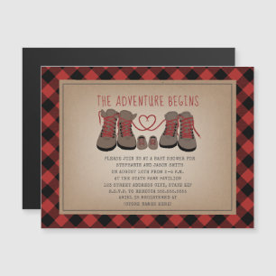 Randonnées Boots Buffalo Plaid Adventure Baby sho