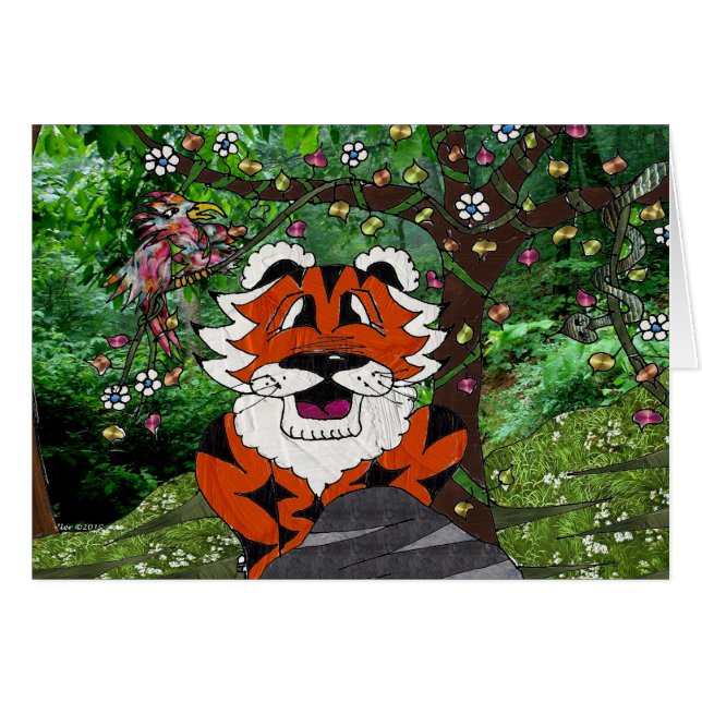 Randonner Notre Planète Eco-Team Tgrr Tiger Vêteme (Devant horizontal)