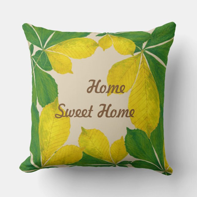 "Rang De Basanti" sur un Coussin (I) (Recto)
