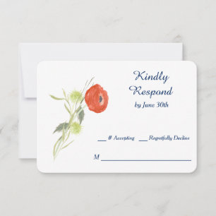 Ranuculus rouge mariage Fleur RSVP