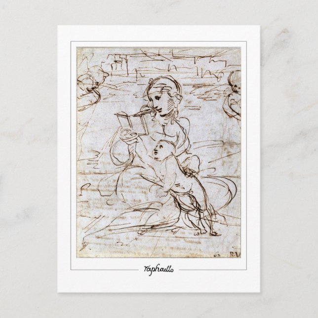 Raphael #100 - Carte postale Art (Devant)