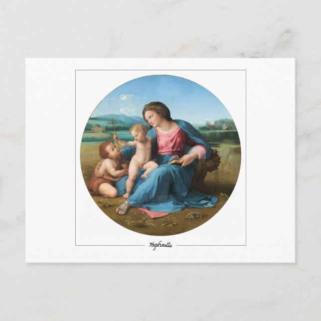 Raphael #10 - Carte postale d'art fin (Devant)
