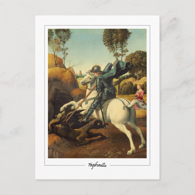 Raphael #1 - Carte postale d'art fin (Devant)