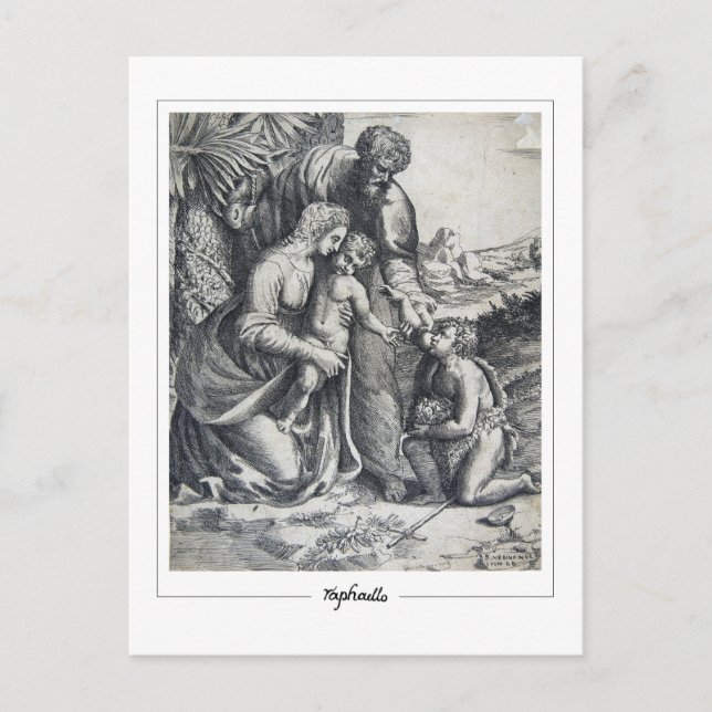 Raphael #212 - Carte postale Art (Devant)
