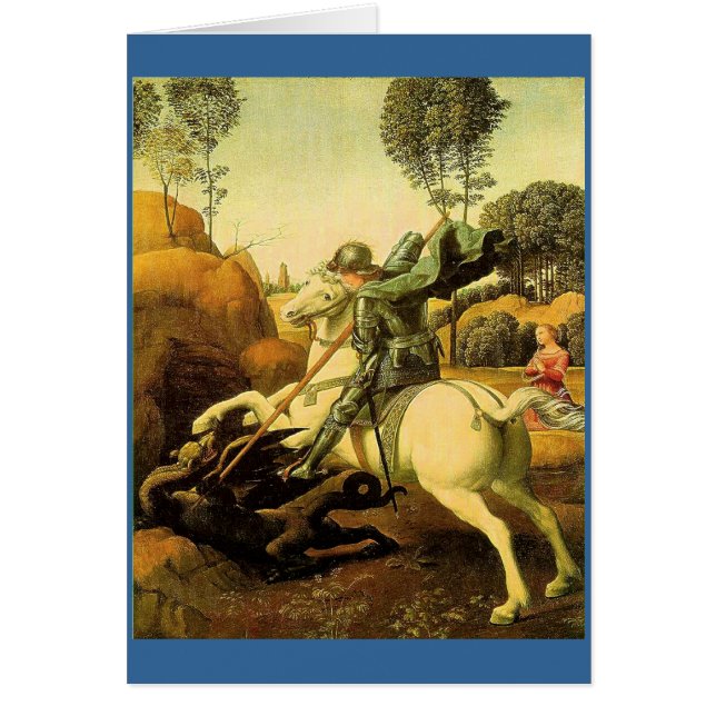 Raphael "St George et le dragon" (circa 1505) (Devant)